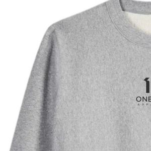 เสื้อสเวตเชิ้ตคอกลมคลาสสิกสำหรับผู้ชาย สีเทา ผ้าฝ้ายพรีเมียม แขนยาว สวมใส่สบาย เหมาะสำหรับทุกวัน สไตล์สตรีทแวร์ - Product Image 5