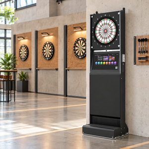 Máquina de Dardos Comercial con Retroiluminación LED y Puntas Suaves para Sala de Juegos de Dardos - Product Image 1