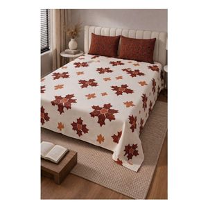 Chunri Patch Cotton Bed <b>Sheet</b> Set 108x108 Inch Super <b>King</b> <b>Size</b> 500TC Soft Comforter Quilt Cover Simple for Home Hotel Bedding - Product Image 1