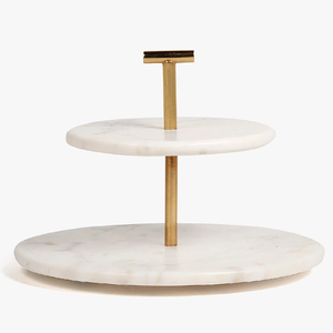 Royal Designer <b>Marble</b> <b>Cake</b> <b>Stand</b> 3 Tier <b>Stand</b> Square Shape <b>Marble</b> Round Tabletop Round <b>Cake</b> <b>Stand</b> Elegant - Product Image 5
