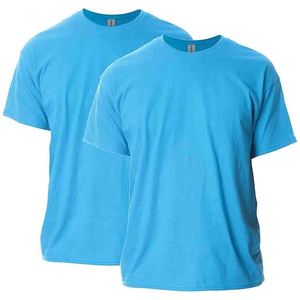 Camisetas deportivas de secado rápido, manga corta, cuello redondo, para actividades al aire libre, para hombre y mujer, camiseta de algodón. - Product Image 1