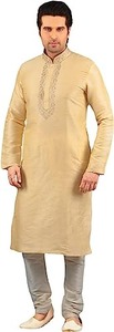 <b>Men</b> Comfortable Cotton Shalwar Kameez Traditional Outfit Relaxed Fit For Business And Family Events - Product Image 1