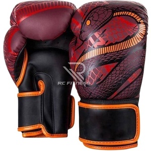 Vente flash - Gants de MMA en cuir personnalisés, mitaines de boxe avec fermeture à boucle antidérapante pour l'entraînement des adultes - Product Image 2