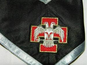 Regalia Masónica del Rito Escocés, Grado 32, Maestro del Secreto Real, delantal + banda, color púrpura, talla única - Product Image 5