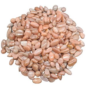 หินมูนสโตนอัญมณีทรงหลังเบี้ยและควอตซ์ธรรมชาติรูปทรงและขนาดแตกต่างกันสำหรับการทำเครื่องประดับ - Product Image 1