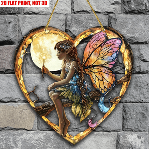 CIFbuy Acchiappasole Artigianale in Acrilico a Forma di Cuore, Decorazione da Parete per Finestre, Acchiappasole in Cristallo, Regalo per Casa e Giardino con TikTok per Ritiro Temu - Product Image 1