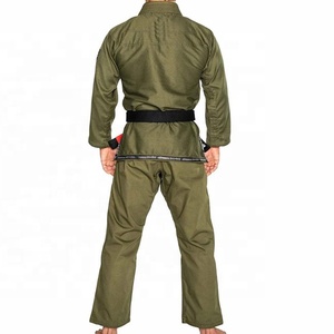 Wholesale Durable White Judo Uniform <b>Elastic</b> Lightweight Breathable Quick Dry 100% Cotton Front Customized <b>Belt</b> Training Suit - Product Image 3