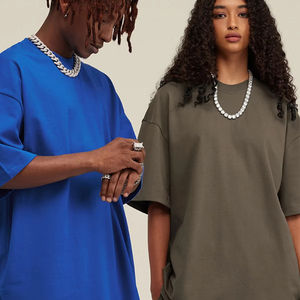 Camisetas de Corte Regular para Hombre y Mujer, Blancas, Estilo Urbano, Monocromáticas, Básicas, de Verano, para Jóvenes, 100% Algodón Tejido - Product Image 4