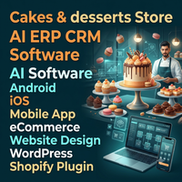 Logiciel d'IA pour la conception de sites web destiné aux entreprises de médias, plugin WordPress Shopify, applications mobiles Android iOS, logiciel d'IA pour le commerce électronique, ERP, CRM