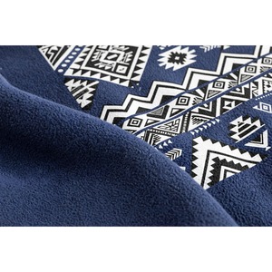 <b>Men</b> <b>Navy</b> Blue Tribal Lightning Bolt Pattern Hoodie All Over Sublimation Print Cotton <b>Fleece</b> Casual Winter Pullover Sweatshirts - Product Image 4
