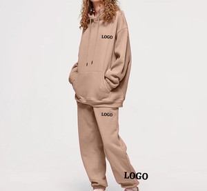 Ensemble de survêtement en coton pour femme, poids moyen, vente en gros, directement de l'usine, faible MOQ, commandes en gros - Product Image 5