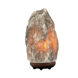 Lámparas de Sal del Himalaya con Base de Madera, Forma Natural de Pirámide, Hechas a Mano, Portátiles, Purificadoras de Aire, Sal Natural, Empaque Personalizado - Product Image 4