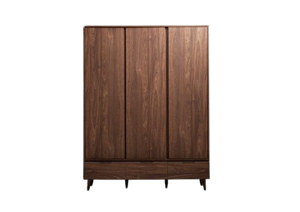 Armoire en bois massif Naran, écologique, durable, avec un grand espace de rangement et un design moderne élégant pour l'intérieur de la chambre - Product Image 3