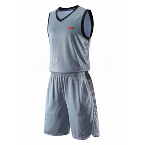 Uniforme de Baloncesto Cómodo de Manga Corta para Hombre, Talla Grande, Ropa Deportiva para Exteriores, Uniforme de Baloncesto en Venta - Product Image 1