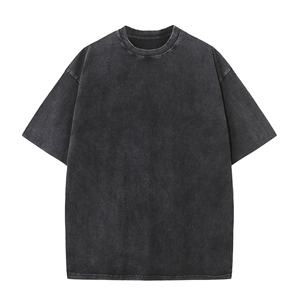 Camiseta Eyre Sports Wear Personalizada para Hombre, Estilo Vintage, Lavado Ácido, 100% Algodón, Antiarrugas, Talla Grande - Product Image 2