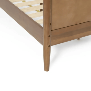 Cama Individual Cohron con Plataforma de Madera Maciza - Product Image 5