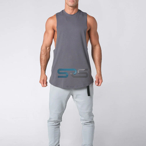 Outdoor Wear Men's Tank <b>Top</b> Summer Knitted Anti-Wrinkle Quick Dry Lightweight Premium Quality Custom Made - Product Image 4