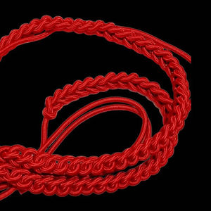 Aiguillette Ceremonial Dorada Hecha a Medida 2026, Cordón de Hombro Ceremonial con Color Personalizado, Aiguillette para Uniforme Ceremonial - Product Image 3