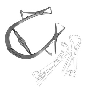 PISSCO Écarteur Thyroïdien Chirurgical, Outil de Chirurgie Thyroïdienne, 1 pièce - Product Image 2