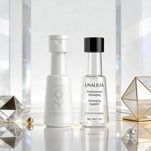 Botella Cónica Delgada de Plástico PET de 30 ml (1 oz) Personalizada con Tapa para Loción, Suero, Aceite, Envases Cosméticos, Proveedor Mayorista - Product Image 3