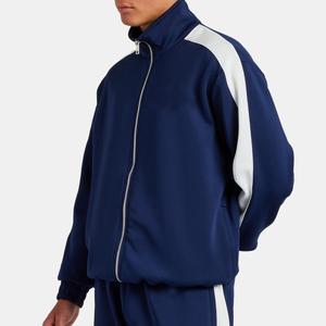 Conjunto Deportivo de 2 Piezas para Hombre de Alta Calidad, con Cierre, Ecológico, Transpirable, de Poliéster/Algodón Grueso - Product Image 4