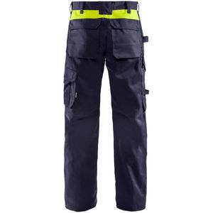 Pantalones Deportivos Casuales de Lana para Hombre, Color Blanco y Caqui, Cintura Media, Frente Plano, con Logotipo Personalizado Impreso, Teñido Liso, Cálidos, 2026 - Product Image 3