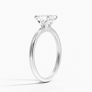 BOJ <b>Ring</b> 0102 Asscher Cut 925 Silver Halo Stone Prong Setting Solitaire <b>Diamond</b> <b>Ring</b> 2ct D Color VVS1 Moissanite GRA Certified - Product Image 2