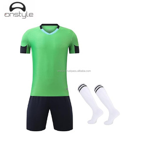 Personalized soccer kit with <b>socks</b> custom sublimation breathable fabric lightweight soccer jerseys for team sports competitions - Product Image 3