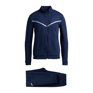 Conjunto deportivo para hombre, chaqueta deportiva con cremallera completa y pantalones, tela de primera calidad, ajuste cómodo para entrenamiento atlético. - Product Image 1
