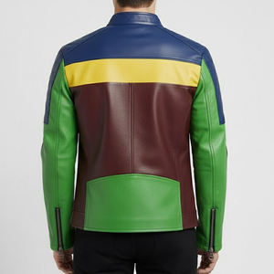 เสื้อแจ็คเก็ตหนังพร้อมปกขนสัตว์ ไซส์ใหญ่ เสื้อโค้ทผู้ชาย เสื้อแจ็คเก็ตฤดูหนาวบุขนแกะแท้สำหรับผู้ชาย - Product Image 2