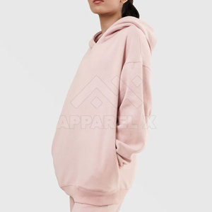 เสื้อฮู้ดแฟชั่นผู้หญิงสำหรับใส่ทุกวัน เนื้อผ้านุ่ม สวมใส่สบาย ทรงลำลอง - Product Image 4