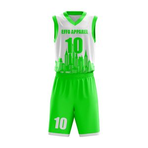Conjunto de Uniforme de Baloncesto, Camiseta y Pantalones Cortos, Tejido Transpirable de Secado Rápido, Uniforme de Baloncesto para Juego - Product Image 3
