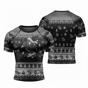 ผู้ผลิตเสื้อผ้าสั่งทำ เสื้อแรชการ์ดระบายอากาศ แห้งเร็ว ซับเหงื่อ กระชับรูป  ปรับแต่งสีและขนาดได้ เสื้อปั่นจักรยาน - Product Image 2