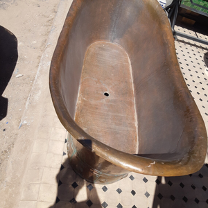 Bañera de cobre pequeña, bañera de cobre grande, bañera de cobre extragrande, bañera de cobre profunda, bañera de cobre compacta, bañera de cobre doble - Product Image 4