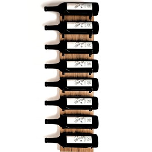 ชั้นวางไวน์ติดผนังไม้มะม่วงแบบโมเดิร์น 4 ขวด ขายส่งอินเดีย - Product Image 2