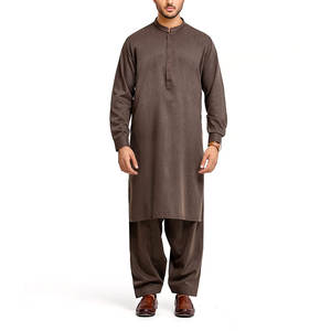 Ensemble shalwar kameez pakistanais, vêtements islamiques, robe kameez, dernières créations, shalwar kameez à prix avantageux, bandhgala moderne - Product Image 1