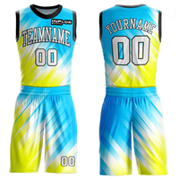 Ensemble d'entraînement de basketball pour hommes et jeunes : Débardeur respirant et short avec maillot imprimé perlé – Options grandes tailles disponibles