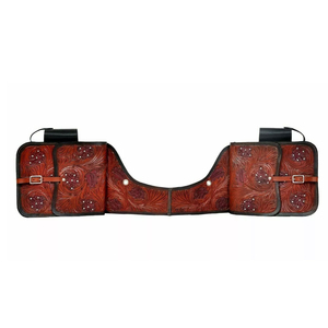 Sacs de selle pour chevaux de couleur personnalisée, respirants, avec logo personnalisé, légers, durables, en cuir, taille personnalisée, vente en gros, usine équestre - Product Image 1