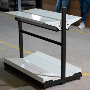 Knock-Down Slotted Upright Supermarket Shelves | Easy Assembly Open Back Display Rack OEM - Product Image 2