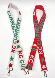 KC Current Strap Beaded Purse Strap Handmade Kansas City Beaded Adjustable Bag Strap Current Purse Accessories <b>Camera</b> Strap - Product Image 2