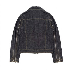 Chaquetas Vaqueras para Hombre con Diseño de Cremallera Único y Moderno, Precio al por Mayor, Chaquetas Vaqueras Personalizadas para Hombre - Product Image 2