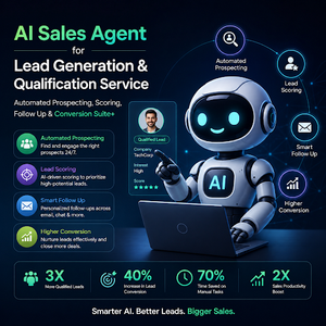 ตัวแทนขายซอฟต์แวร์ AI ระบบอัตโนมัติการขายซอฟต์แวร์อัจฉริยะ, การคัดกรองลูกค้า และกระบวนการสร้างความสัมพันธ์กับลูกค้าสำหรับทีมงานเทคโนโลยีระดับมืออาชีพ - Product Image 6