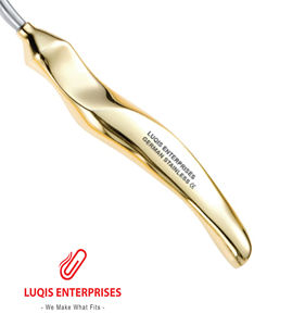 Elevador Endoscópico para Periósteo de Frente y Parietal, 26.5 cm, Acero Inoxidable, Instrumento Quirúrgico para Endoscopia Facial y Plástica - Product Image 3