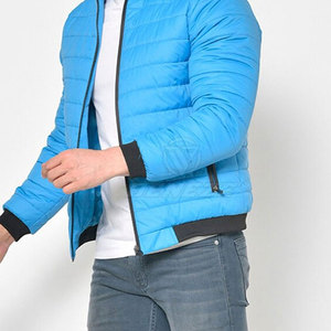 2026 Solid Color Casual Men Puffer Jacket Streetwear New Fashion <b>Windproof</b> Men Puffer Jacket For Sale - Product Image 4