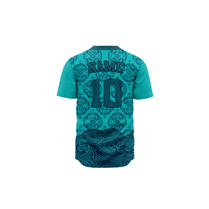 Factory Wholesale Custom Baseball <b>Shirts</b> Breathable Sportswear with Plus Size Feature Sublimated Baseball Jersey - Product Image 2