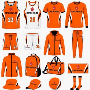 Reversible Basketball Jersey Set Custom Sublimation Youth Basketball Uniform with Shorts Personalized Basketball Equipment - Product Image 6