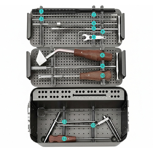 6.5mm Cannulated Screw Instruments Complete Orthopedic Veterinary Instrument <b>Set</b> - Product Image 1