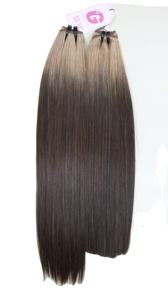 Extensions de cheveux Remy alignées sur les cuticules droites pour femmes noires pour la fabrication de perruques - Product Image 2