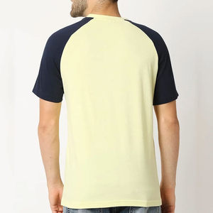 เสื้อยืดคอตตอนคอหนาแบบเรียบสีพื้นสำหรับผู้ชาย ขายส่งจากโรงงาน เสื้อยืดขายดี 100% ผ้าฝ้าย แขนสั้น - Product Image 3