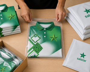 Chemise de sport de golf personnalisée à sublimation directe d'usine, respirante, à séchage rapide, anti-humidité, en toile polyester-coton pour hommes - Product Image 5
